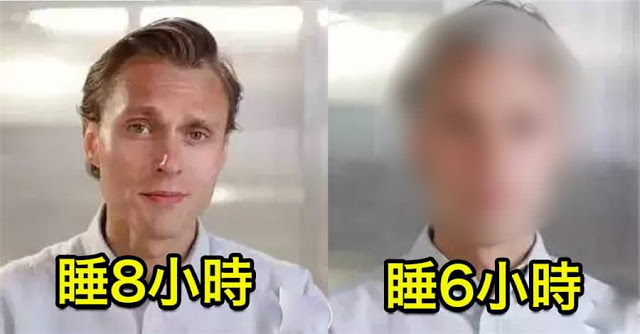 科學研究每天睡「6小時和8小時」的區別，才不過5天，每天睡6小時的「臉部變化」嚇傻眾人！
