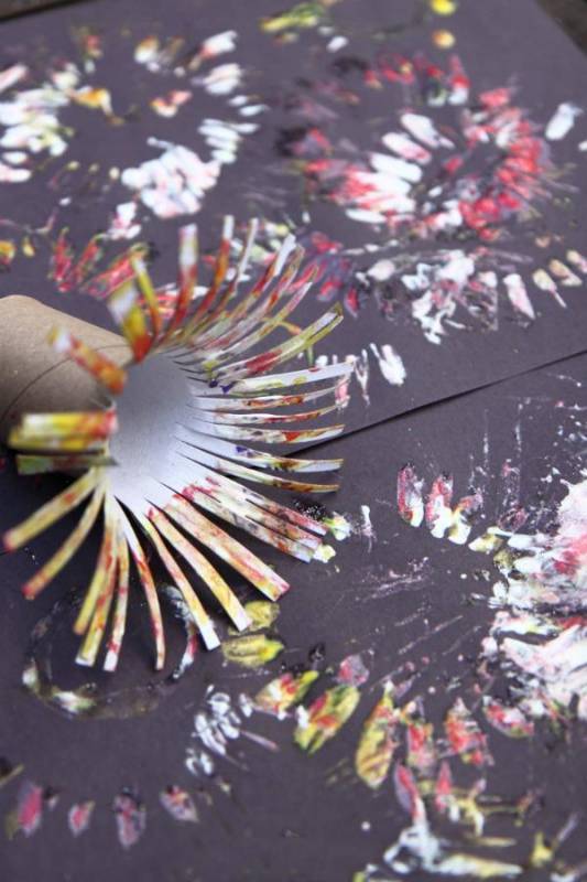 慶元旦煙花不能少，帶娃玩轉「煙花」手工，體驗不一樣的科學藝術