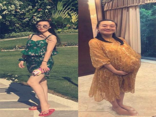 「一孕毀所有」，女人懷孕前後差別有多大，這七張對比圖，太扎心