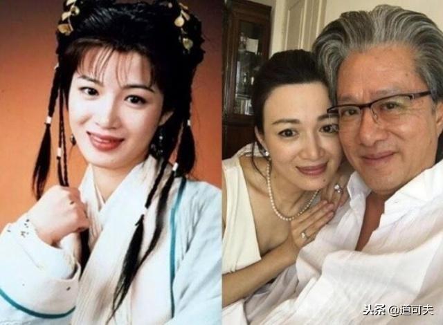 前夫病逝，二婚嫁大19歲百億富豪，42歲陳少霞懷三胎：是自然懷孕!