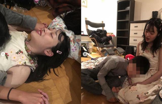 SM崔雪莉再次秀底線，這次是扮演孕婦COSPLAY，引起非議！