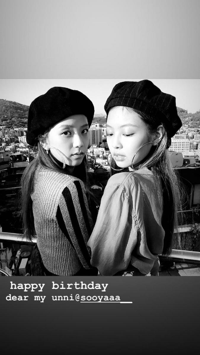 [BLACKPINK][分享]190103 姐姐生日妹妹第一時間送祝福BLACKPINK三位妹妹上線為JISOO慶生