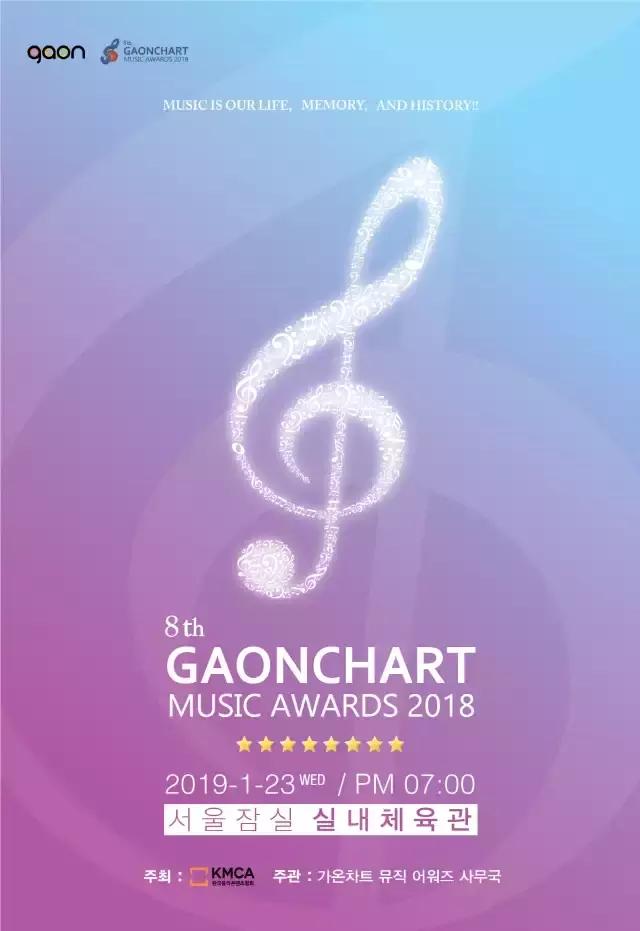《GAON 頒獎典禮》首波出席名單公開，會是哪些歌手奪下獎項？