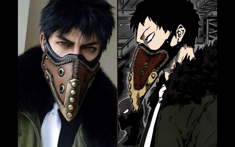 他曾是cosplay世界大賽冠軍，這次他挑戰海賊王裡的「鷹眼」密佛格，讓網友大呼根本神還原