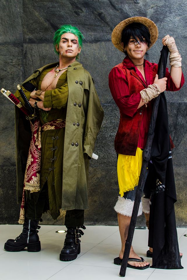 他曾是cosplay世界大賽冠軍，這次他挑戰海賊王裡的「鷹眼」密佛格，讓網友大呼根本神還原