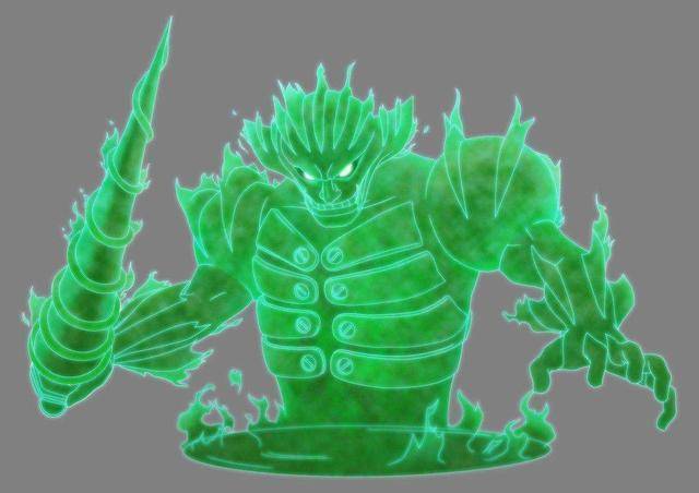 火影中岸本用顏色劃分查克拉，其中有三種顏色都僅一人擁有
