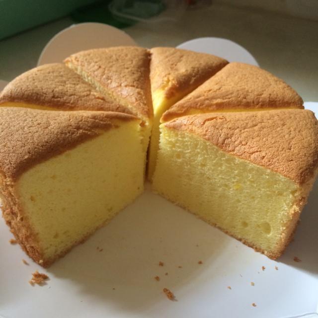 教你學做原味戚風蛋糕，真的很好吃哦