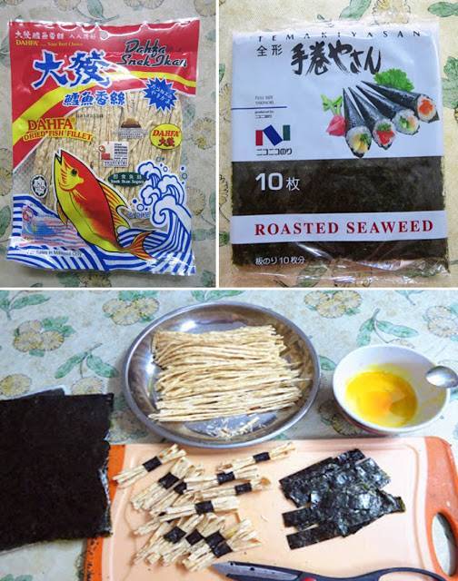 教你用一包鱈魚絲，做出3種不同的新年零食造型！超簡單，超酥脆，超好吃~~~
