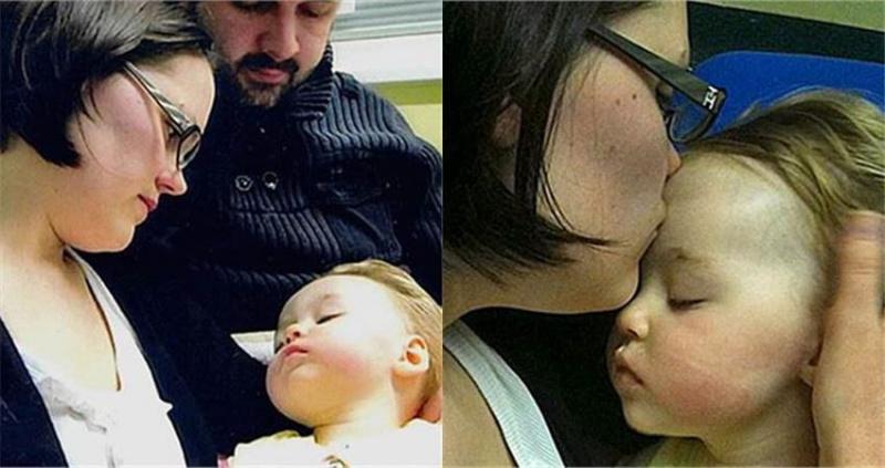 醫生判定女嬰存活無望關掉了生命儀器，媽媽含淚送女兒最後一吻，沒想到「奇蹟」出現了！ 