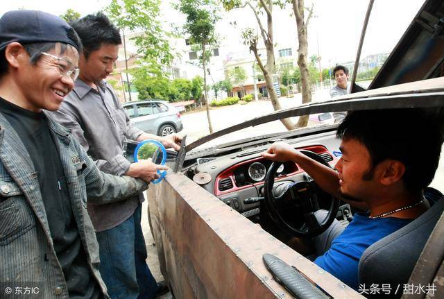 美發店老闆買不起1500萬跑車雇三名焊工造出蘭博基尼 耗資9萬元