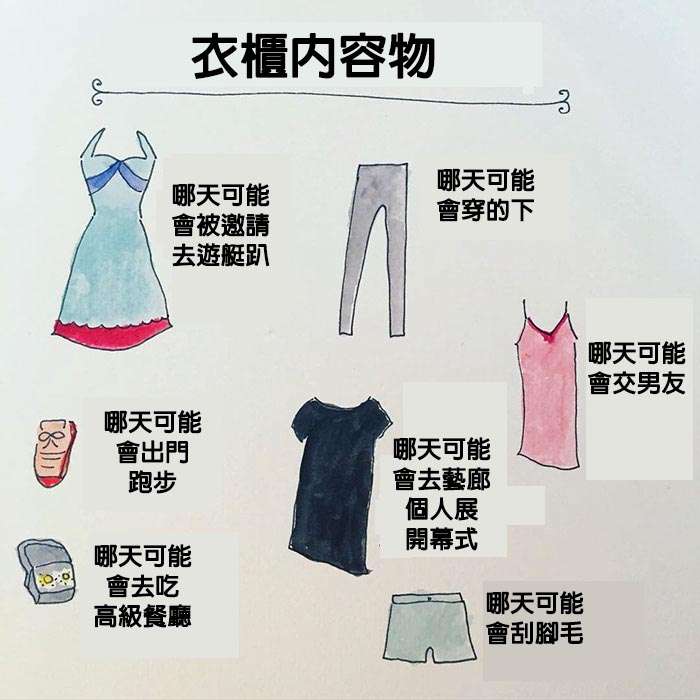 15張會讓「現代人都哭著狂點贊」的超中肯插畫！第1張完全說中「妳」的心聲！