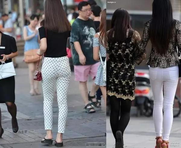 女人出門千萬別這樣穿褲子，醜爆一整條街