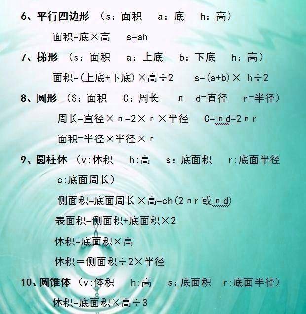 博士媽媽太厲害了，把公式表貼牆上，天天給兒子背，考試不下98分