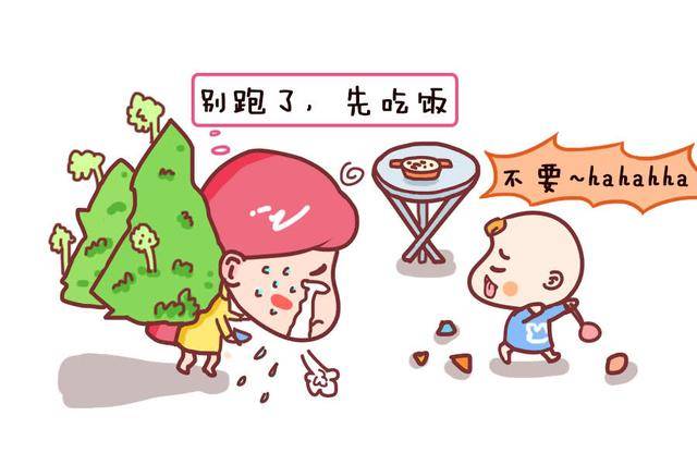 孩子不想吃飯是上趕著喂還是由他去？父母要重視，會影響他的發育