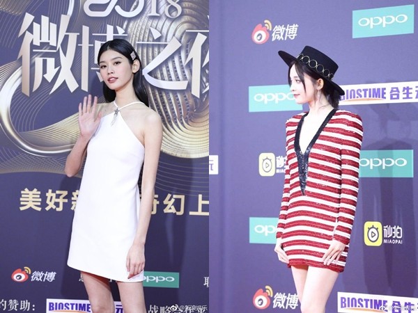 林志玲「北半球掉出」開衩到大腿根！　《延禧》3女神美翻紅毯 