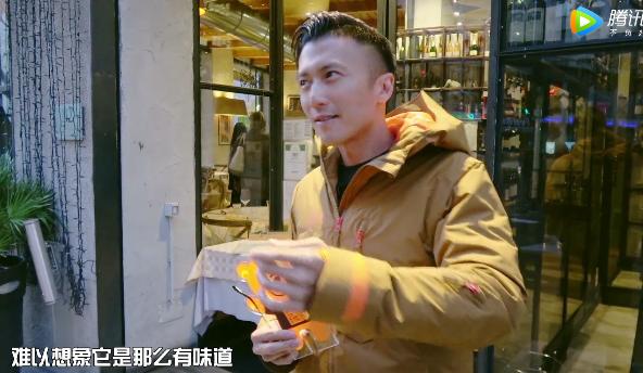 謝霆鋒的口味很特別，拍檔一臉懵