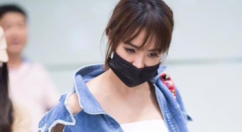 蔡依林現身機場，衣服這樣穿......網友：看著都難受，不如不穿！ 