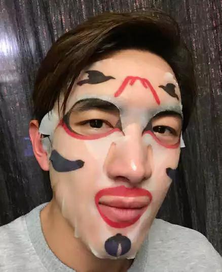 男星也愛敷面膜：鄧倫搞笑，林更新泥石流，分分鐘想扯掉王俊凱的 