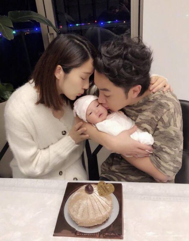 王祖藍女兒正面照首曝光，臉型像爸爸，五官像媽媽，網友大讚超美