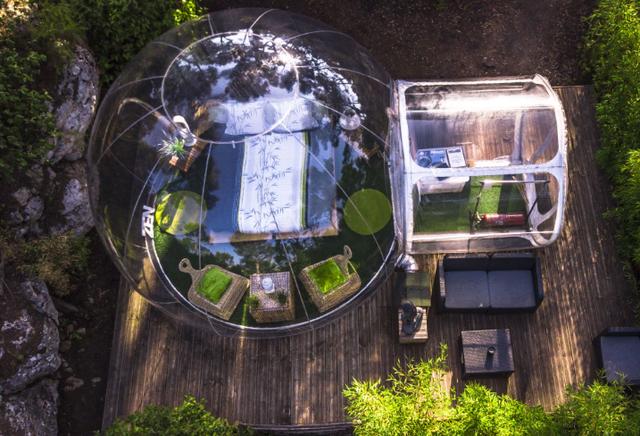 樹屋冰屋膠囊屋都比不上這種屋！360°看美景，體驗萬中無一！