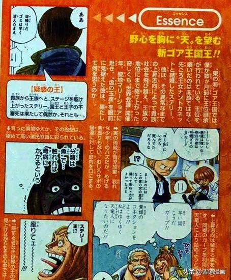 海賊王官方情報：尾田公布東海的最強國王，他夢想是取代伊姆大人