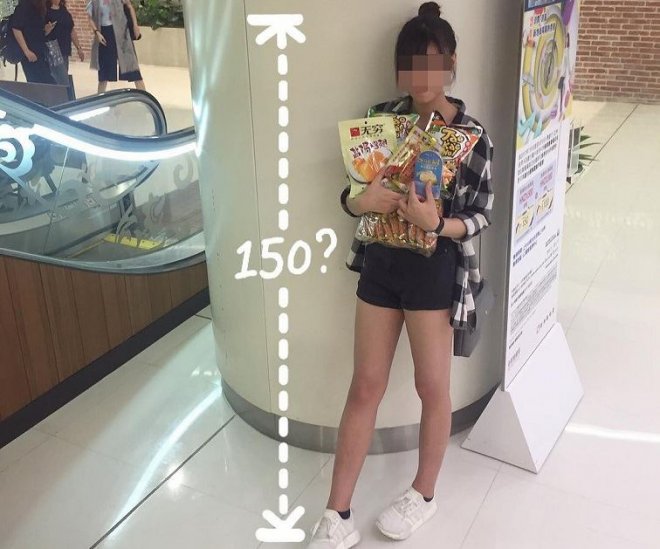 男子抱怨女友「矮到靠北」，只有「153」而且還超幼稚，我該放生她嗎？沒想到底下的回覆「樓直接歪到地底」
