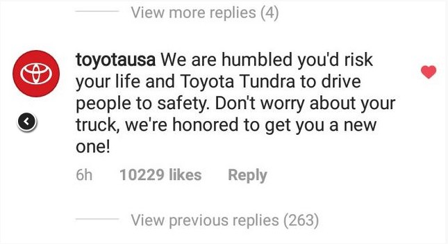 護理師大火中救人「車子被烤焦」　Toyota得知後做出回應：別擔心 