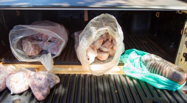 警察攔下一輛可疑「運肉車」發現大量不明肉塊，看清屍體後馬上集體衝去醫院救命了！