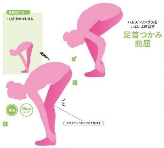 彎不下腰可能是骨盆歪！ 1日5分鐘前彎拉筋 輕鬆瘦身4kg