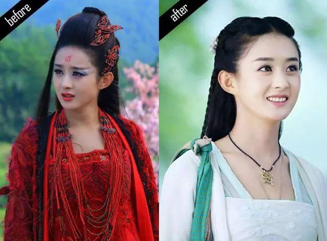 沒長著一張「濃妝臉」就別學baby熱巴，就像這些女明星~~