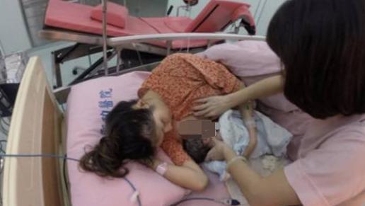 24歲產婦生孩子 「砰」地一聲，出來的卻不是寶寶，丈夫懵了！