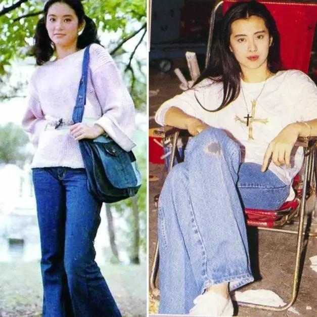 20年前驚艷穿搭，網友：感覺年輕時的女神穿越到了現代 