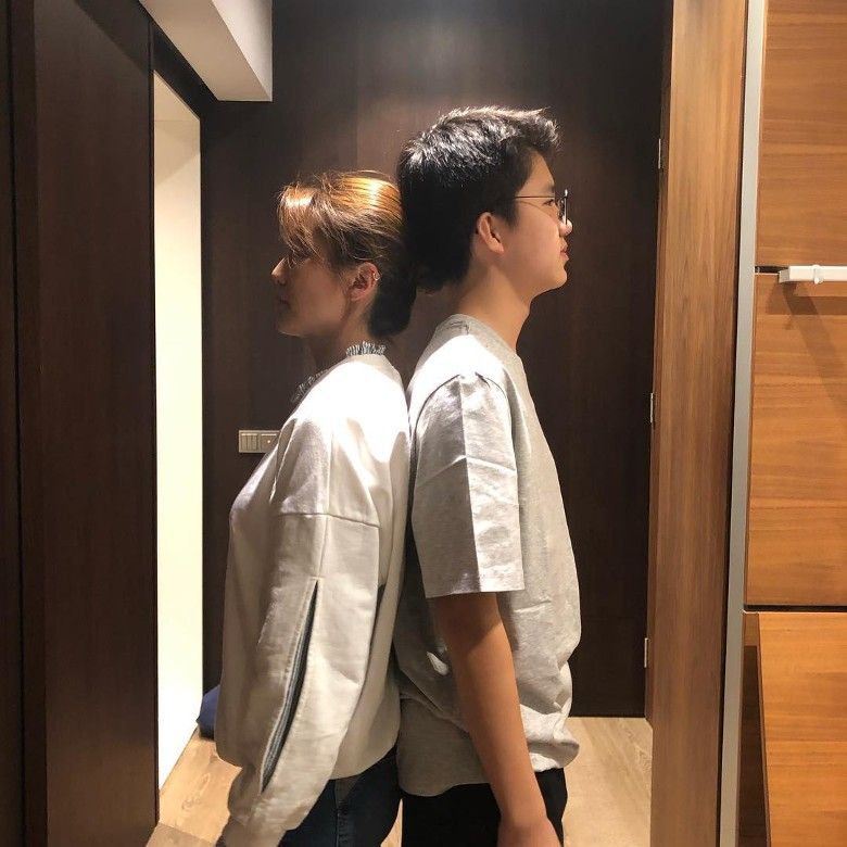 又一位靚仔星二代❤《獎門人》長老林曉峰15歲大兒子近照曝光！高大帥氣網民狂贊！