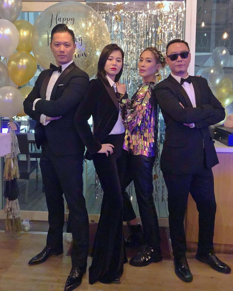 原來已經40歲啦！「索腿天后」陳敏之生日大搞Party！好友胡杏兒、伍詠薇扮特務007❤連視帝都給臉出席！