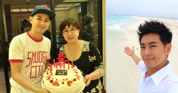 林志穎繼承了媽媽的不老童顏，與７０歲媽媽合照，宛如是一對姐弟！