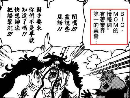 海賊王：不用爭議了，落水的並不是真大媽，船上的幹部也都是假的