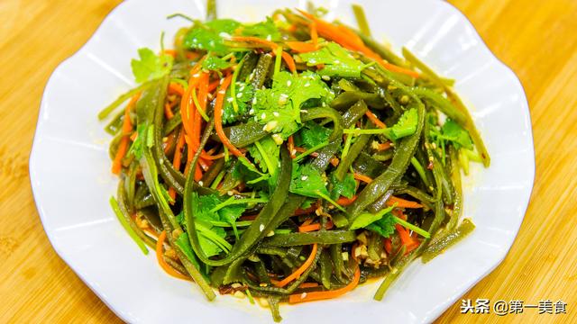 涼拌海帶絲如何好吃不腥，又能保持營養？廚師長悄悄告訴你竅門