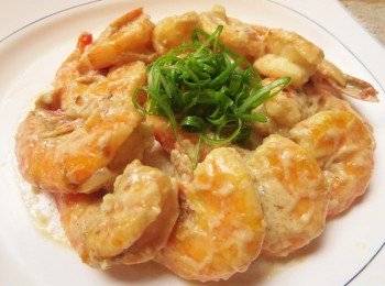 這道奶油蝦吃起來感到creamy ，濃郁奶油味，好好吃哦