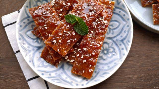 新年零食蜜汁豬肉脯，大人小孩都愛吃