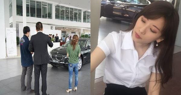 男子看上寶馬3系車，女銷售員諷刺：買了就嫁給你，男子做法大快人心！