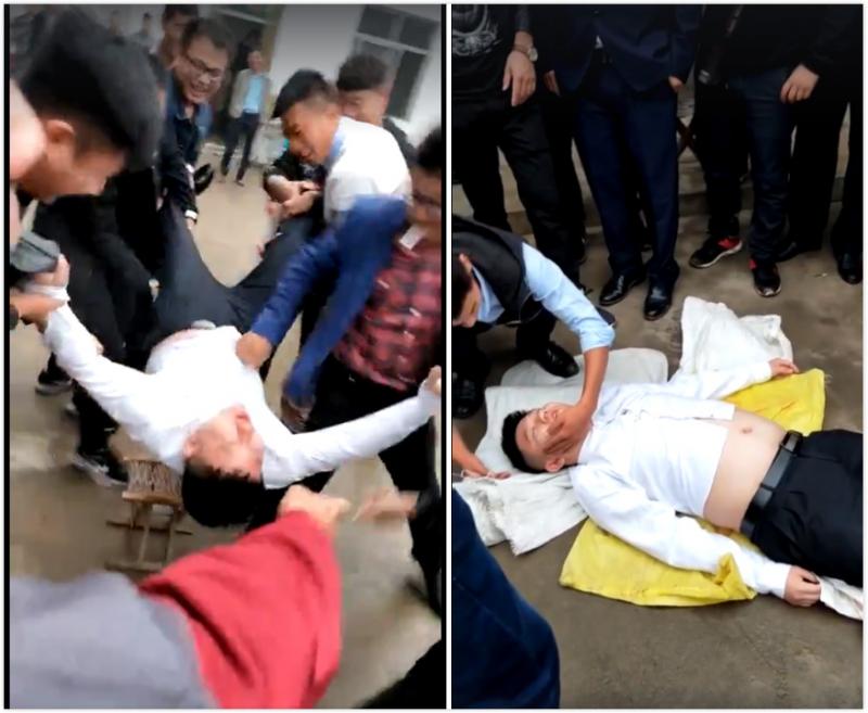 【笑爆】兄弟玩得太過火，新郎還沒接到新娘就被弄死！