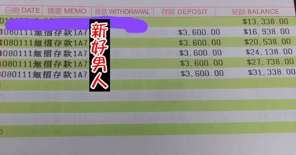 包18K給老婆卻故意「分5次匯款」只為了「這個浪漫的驚喜」，網友跪問：這男人哪裡找？