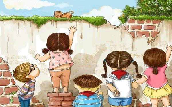 小時候，我們沒有錢，但是很快樂...！
