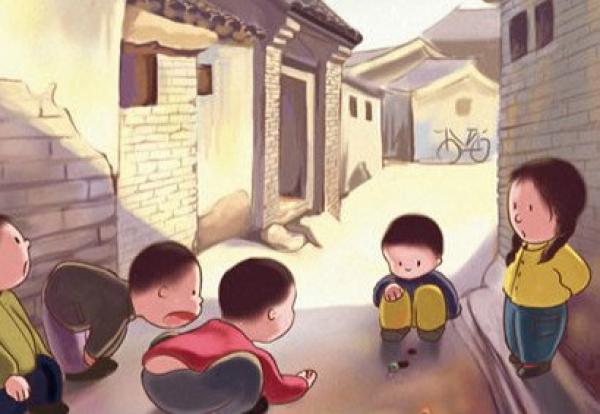 小時候，我們沒有錢，但是很快樂...！