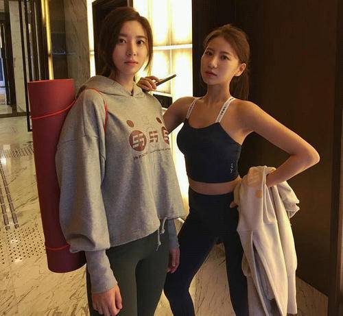 姐妹花健身教練，身材容貌俱佳，成健身房裡最亮麗的風景！