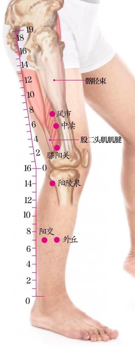 每天按揉這4大膽經名穴，膽囊炎、近視、頸椎病統統都好了！