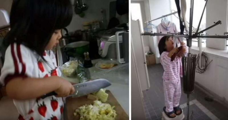 年僅５歲就要開始獨立生活的她，這背後的故事讓人看了感動到淚流不止... 