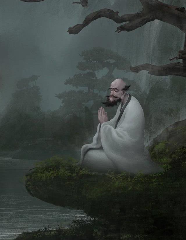 一條老狗「每天聽高僧念經」，有一天高僧告訴徒弟：快把這條狗處理掉