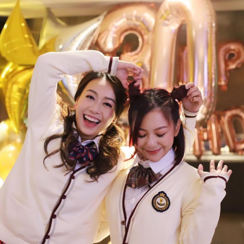 (內有多圖) 黃心穎30歲生日好有面子！TVB群星齊齊扮學生開趴★馬國明又是最搶眼那個?! 網民: 好得意！