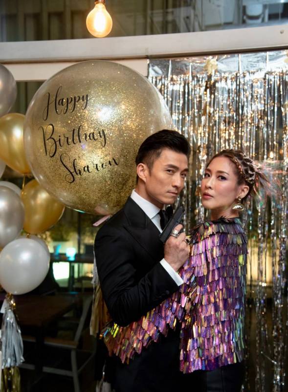 原來已經40歲啦！「索腿天后」陳敏之生日大搞Party！好友胡杏兒、伍詠薇扮特務007，連視帝都給臉出席～